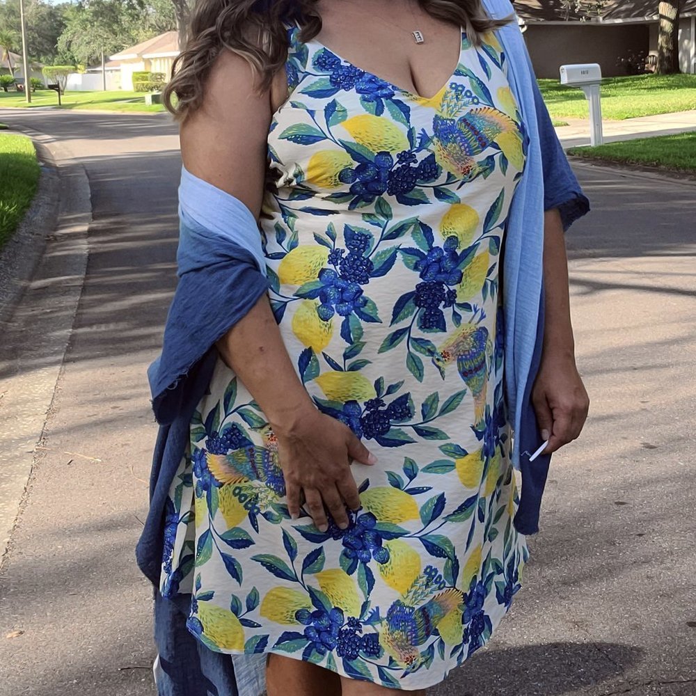 Lemon Berry Summer Dress - Picture 3 of 3